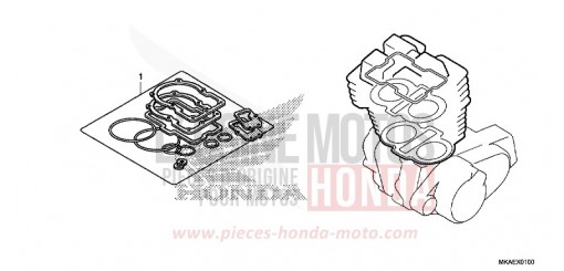 TROUSSE DE JOINT A NC750DH de 2017